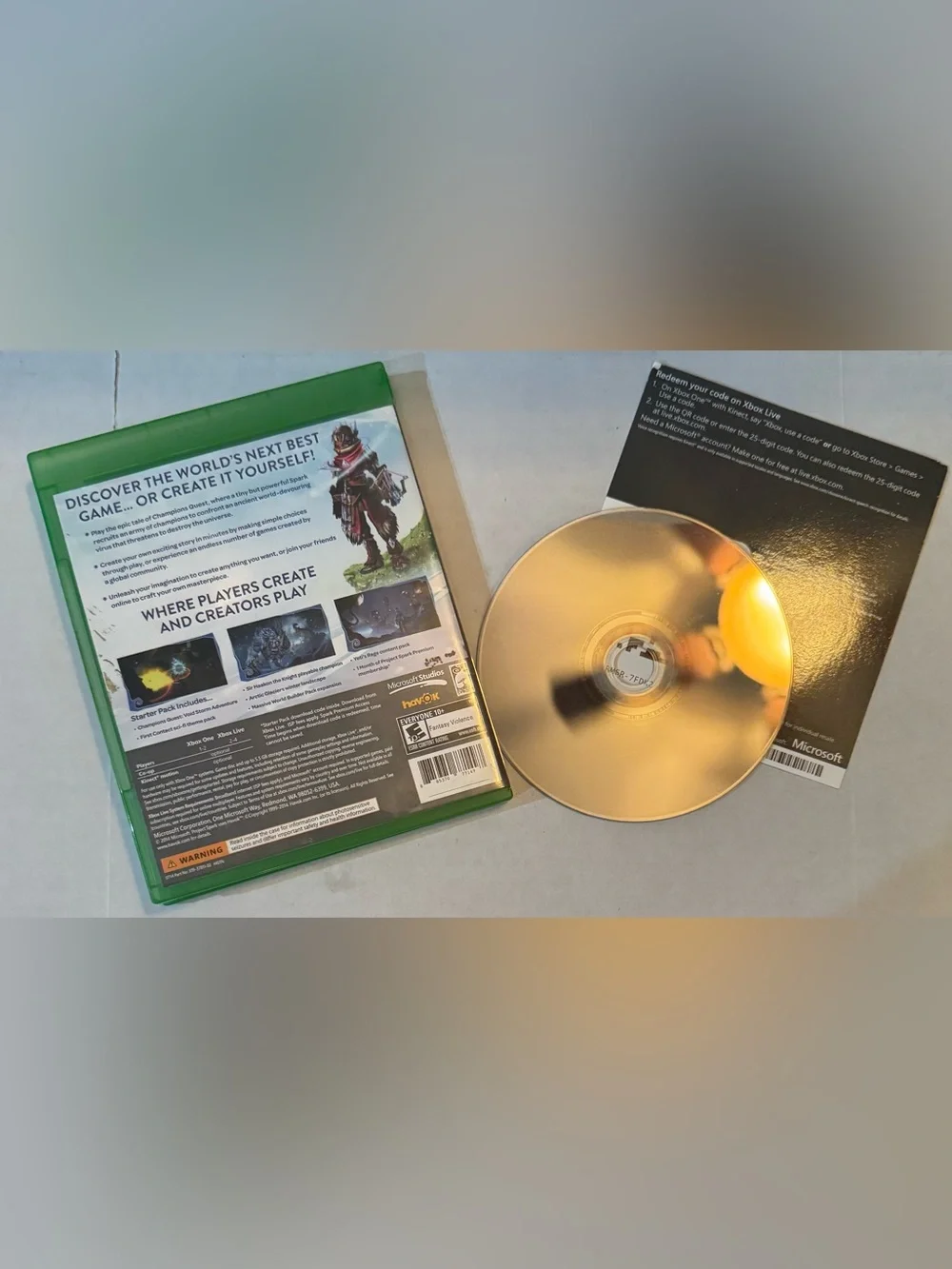 XBox One Project Spark Starter Pack Video Game